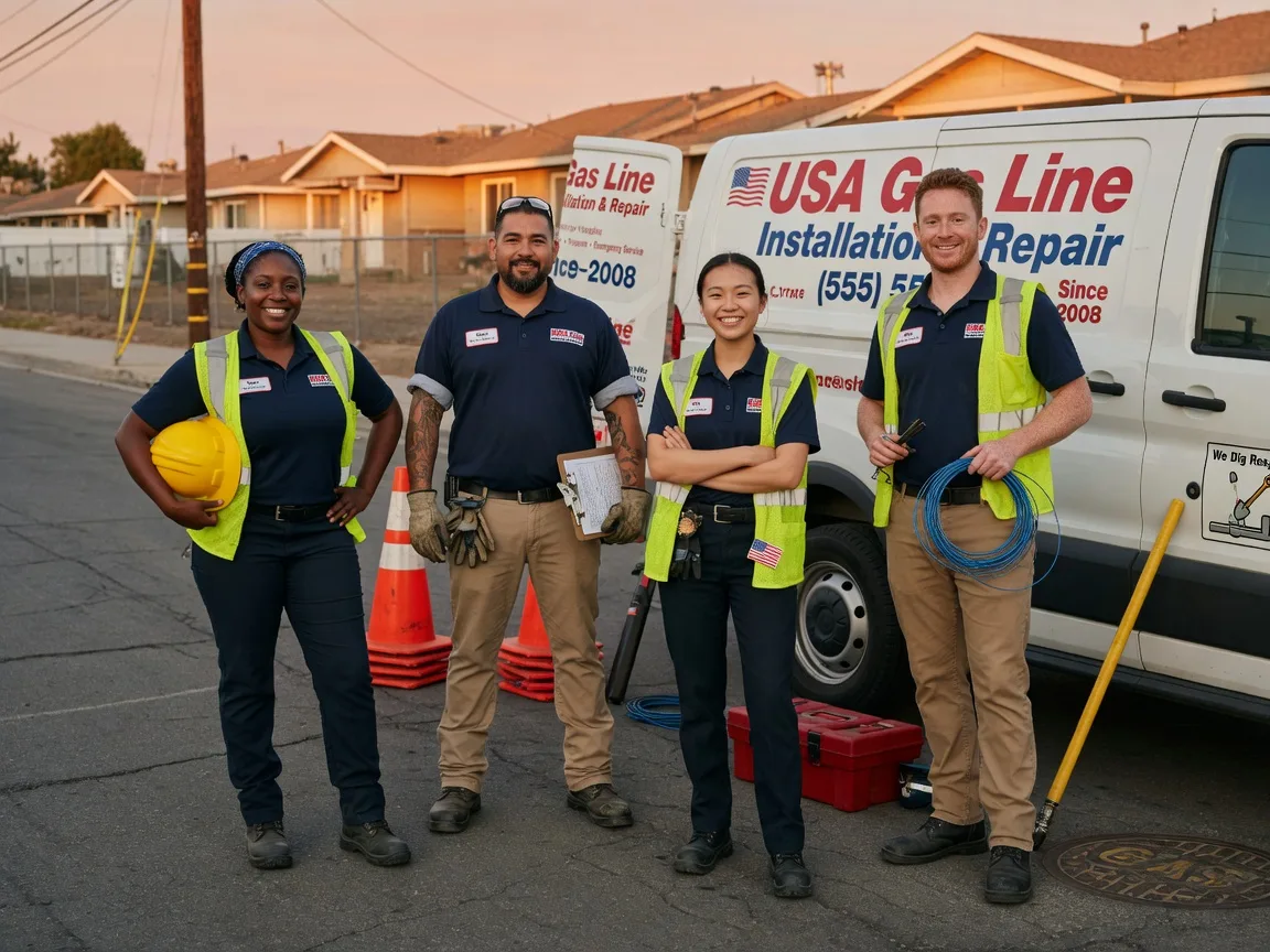 Gas Line Installation company in Newburg, ND